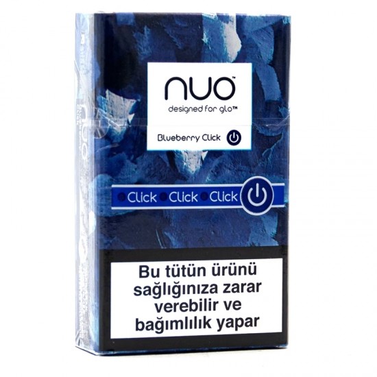 GLO Nuo Blueberry Click Sigara